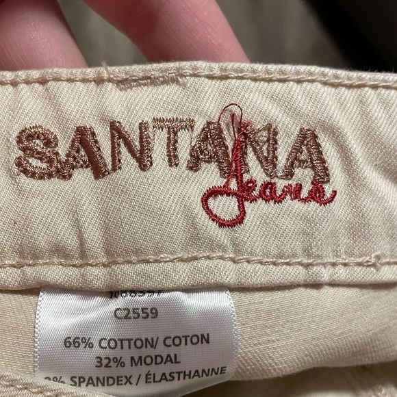 Santana Tummy Control Straight Leg Cropped Jeans 6 - Picture 4 of 9